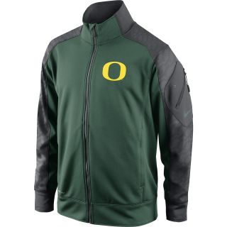 NIKE Mens Oregon Ducks Full Zip Dri FIT Fly Speed Knit Jacket   Size 2xl,