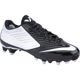 NIKE Mens Vapor Speed Low Football Cleats   Size 11, White/white/black