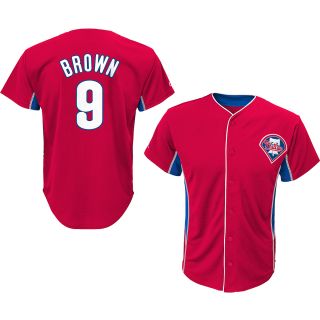 MAJESTIC ATHLETIC Youth Philadelphia Phillies Domonic Brown Team Leader Jersey  