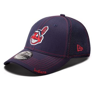 NEW ERA Mens Cleveland Indians Neo 39THIRTY Structured Fit Cap   Size S/m,
