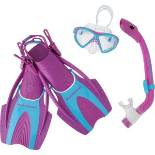 U.S. DIVERS Youth Buzz Snorkeling Set   Size S/m, Bright Purple