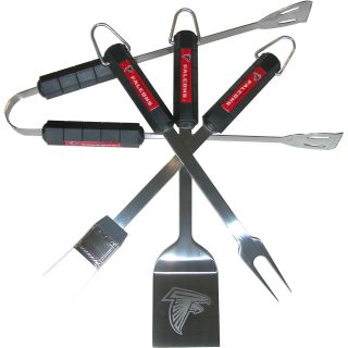 R & D Enterprises, Inc. Atlanta Falcons 4 piece grilling utensil set