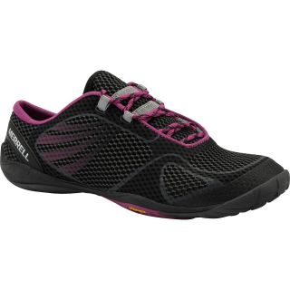 MERRELL Womens Pace Glove 2 Trail Running Shoes   Size 9, Black/purple