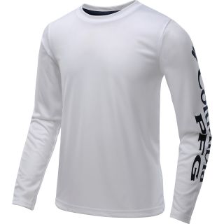 COLUMBIA Boys Terminal Tackle Long Sleeve T Shirt   Size 2xs, White