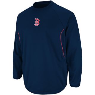 Majestic Mens Boston Red Sox Thermabase Tech Navy Fleece   Size Medium,