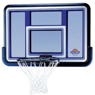 Lifetime 73650 Acrylic Fusion 44 Inch Basketball Backboard & Rim Combo (73650)