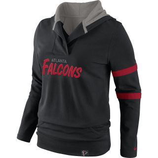 NIKE Womens Atlanta Falcons Play Action Hooded Top   Size XS/Extra Small,