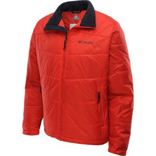 COLUMBIA Mens Shimmer Me III Jacket   Size Small, Bright Red