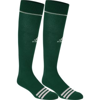 adidas Rivalry Baseball Socks   2 Pack   Size Large, White/forest