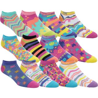SOF SOLE Womens Mix & Match No Show Socks   6 Pack   Size Medium, Pixels