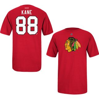 REEBOK Youth Chicago Blackhawks Patrick Kane Replica Name And Number T Shirt  