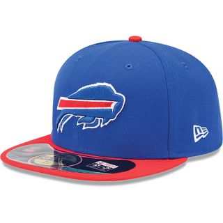 NEW ERA Mens Buffalo Bills Official On Field 59FIFTY Fitted Hat   Size 7.75,