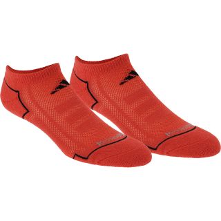 adidas Boys ClimaCool II No Show Socks   2 Pack   Size Small, Hi Res Red/black