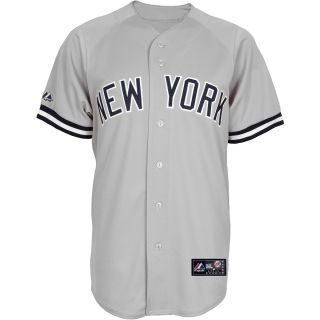 Majestic Athletic New York Yankees Brett Gardner # Only Replica Road Jersey  