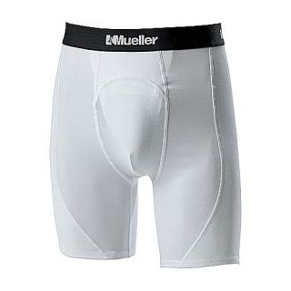 Mueller Youth Athletic Support Short with Flex Shield Cup   Size Regular,