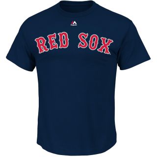 MAJESTIC ATHLETIC Mens Boston Red Sox Shane Victorino Player Name And Number T 