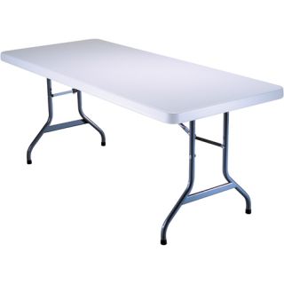 Lifetime 6 Utility Table (Case Pack of 4 Tables)   Size x , White Granite