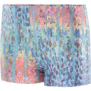 CAPEZIO Girls Future Star Spring Showers Printed Shorts   Size Small, Print