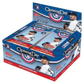 Topps 2012 MLB Opening Day Retail Baseball Card Set with 36 Packs of 7 Cards
