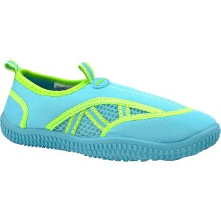 OXIDE Girls Water Shoes   Size 11medium, Turquoise/lime