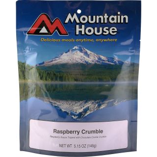 MOUNTAIN HOUSE Raspberry Crumble Freeze Dried Food Pouch