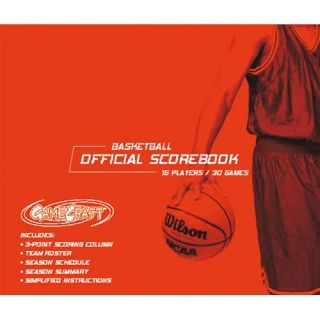 Game Craft 30 Game Basketball Scorebook (MSBSKBOK)