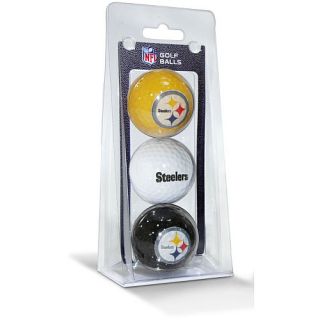 Team Golf Pittsburgh Steelers 3 Ball Pack (637556324054)
