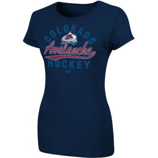 MAJESTIC ATHLETIC Womens Colorado Avalanche Behind The Glass Short Sleeve T 