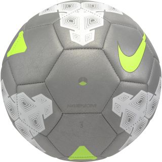 NIKE Reflective Soccer Ball   Size 5, Silver/green