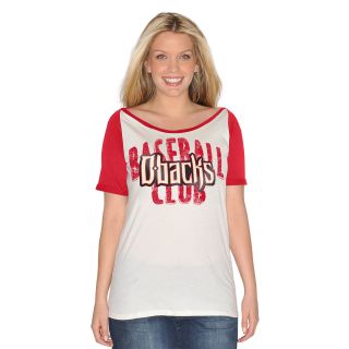 G III Womens Arizona Diamondbacks Dinger Short Sleeve T Shirt   Size Small