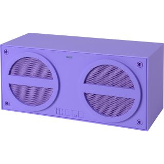 iHOME Bluetooth Rechargeable Stereo Mini Speaker, Purple