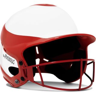RIP IT Vision Pro Softball Helmet/ Face Guard Combo, Scarlet (VISX S)