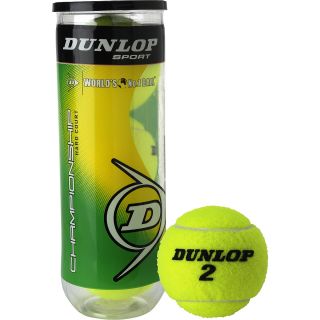 DUNLOP Championship Hard Surface Tennis Ball   3 Pack