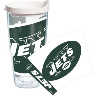 TERVIS TUMBLER New York Jets 24 Ounce Colossal Wrap Tumbler   Size 24oz