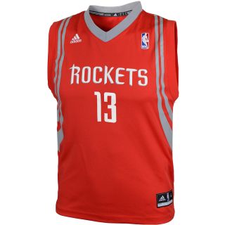 adidas Youth Houston Rockets James Harden Replica Road Jersey   Size Medium,