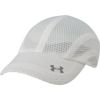 UNDER ARMOUR Womens Escape Adjustable Running Hat, White