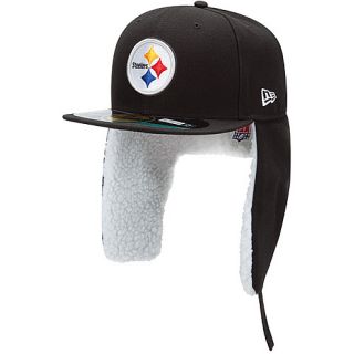 NEW ERA Mens Pittsburgh Steelers On Field Dog Ear 59FIFTY Fitted Cap   Size 7,