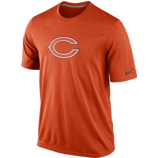 NIKE Mens Chicago Bears Legend Just Do It Dri FIT Short Sleeve T Shirt   Size