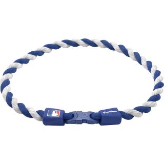 PHITEN MLB Tornado Titanium Necklace   Size 18, Royal/white