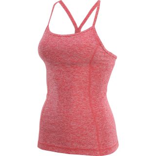 UNDER ARMOUR Womens StrappyLux Tank Top   Size Large, Hibiscus/pewter