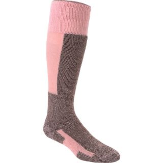 THORLO Adult Ski Thick Cushion Over Calf Socks   Size Medium, Pink