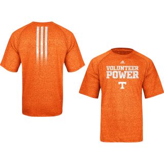 adidas Mens Tennessee Volunteers ClimaLite Sideline Power Short Sleeve T Shirt