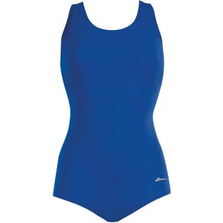 Dolfin Candy Conservative One Piece Womens   Size 8, Royal (60553 475 8)