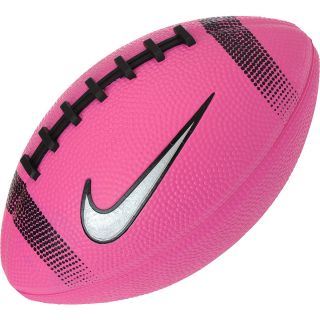 NIKE Youth 500 Mini Football, Pink/black