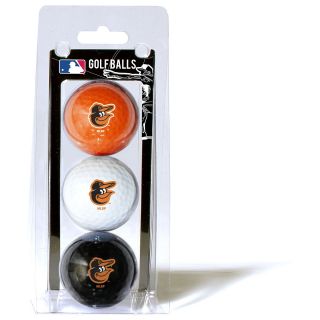 Team Golf MLB Baltimore Orioles 3 Golf Ball Pack (637556952059)