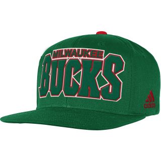 adidas Youth Milwaukee Bucks 2013 NBA Draft Snapback Cap   Size Youth