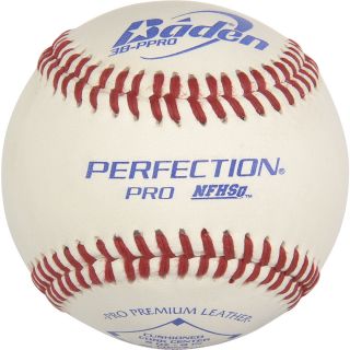BADEN Perfection Pro Official High School Baseball, White