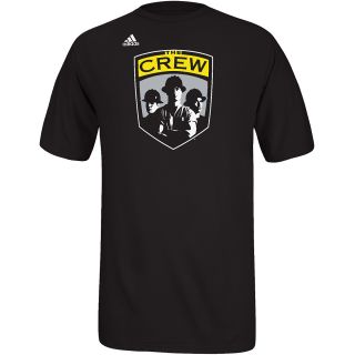 adidas Mens Columbus Crew Logo Set Short Sleeve T Shirt   Size Medium, Black