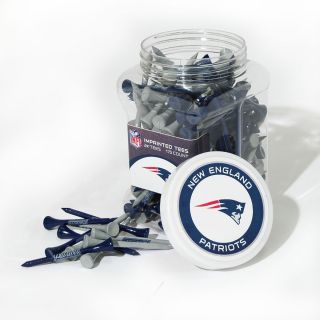 Team Golf New England Patriots 175 Count Imprinted Tee Jar (637556317513)