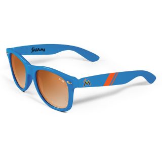 MAXX Miami Marlins Retro Blue Sunglasses, Blue